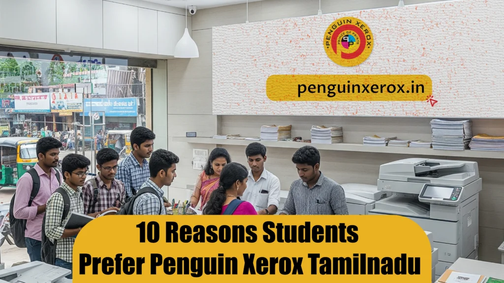 10 Reasons Students Prefer Penguin Xerox Tamilnadu