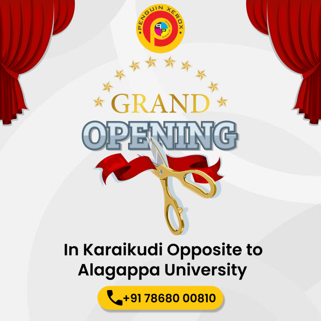 Shop opening - Penguin xerox